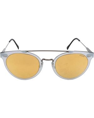 Retrosuperfuture 53Mm Round Sunglasses - Brown