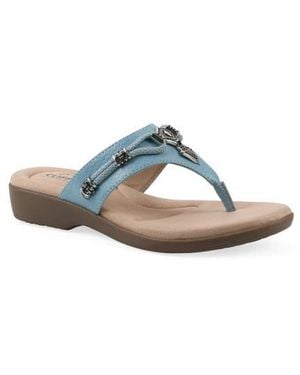 White Mountain Bainah Thong Sandal - Multicolor