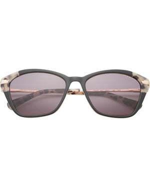Ted Baker 55Mm Cat Eye Sunglasses - Gray