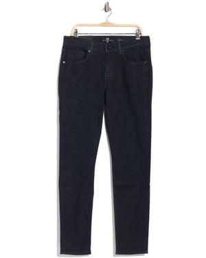 7 For All Mankind Slimmy Tapered Leg Jeans - Blue