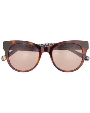 Ted Baker 50Mm Round Sunglasses - Multicolor