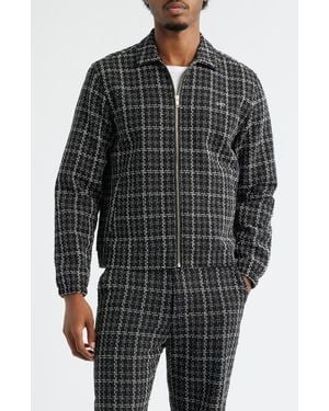 Saint Studio Uno Tweed Jacket - Black