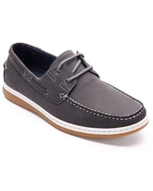 Aston Marc Classic Boat Shoe - Gray