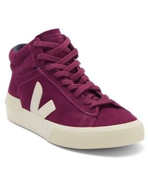 Veja Minotaur High Top Sneaker - Purple
