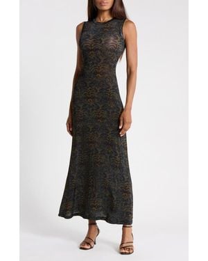 Ulla Johnson Orla Sleeveless Jersey Maxi Dress - Black
