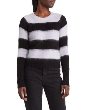 AllSaints Darla Stripe Sweater - Black