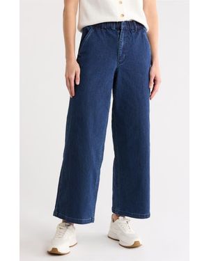 Vigoss Trouser Wide Leg Jeans - Blue