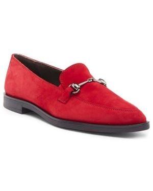 Paul Green Wexler Pointed Toe Bit Loafer - Red