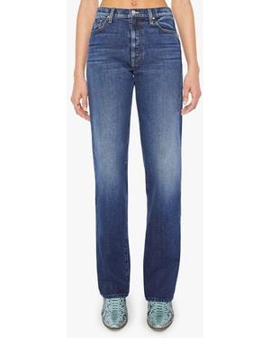 Mother The Rambler Straight Leg Jeans - Blue