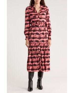 Tart Collections Vivianna Long Sleeve Dress - Red