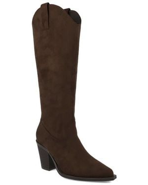 MIA Western Boot - Brown