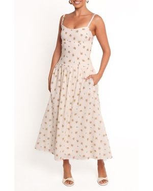 Petal & Pup Oakley Maxi Dress - Natural