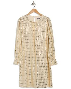 julia jordan sequin midi dress Sequin Mock Neck Sheath Dress JULIA JORDAN