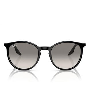 Ray-Ban 54Mm Gradient Phantos Round Sunglasses - Black