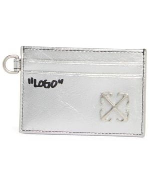 Off-White c/o Virgil Abloh Classic Leather Card Holder - White