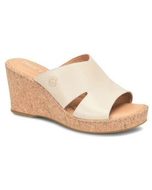 Børn Sorine Platform Wedge Sandal - Natural