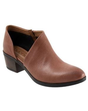 BUENO Caitlin Zip Bootie - Brown
