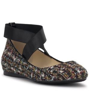 Jessica Simpson Manday Ankle Strap Ballet Flat - Black