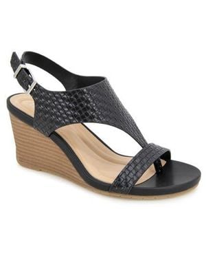 Kenneth Cole Greatly Platform Wedge Sandal - Multicolor