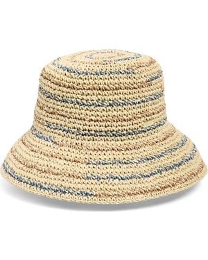 Barbour Kelley Straw Cloche Hat - Natural