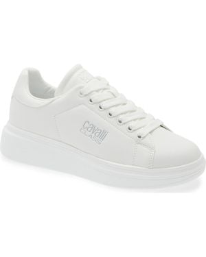 Roberto Cavalli Low Top Sneaker - White