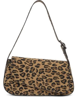 BCBGMAXAZRIA East/West Print Shoulder Bag - Metallic