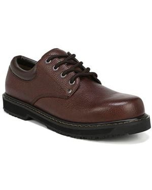 Dr. Scholls Harrington Ii Slip Resistant Oxford - Brown