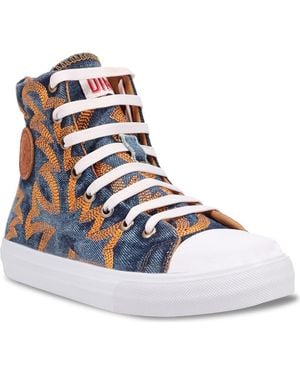 Dingo Game Day High Top Sneaker - Blue