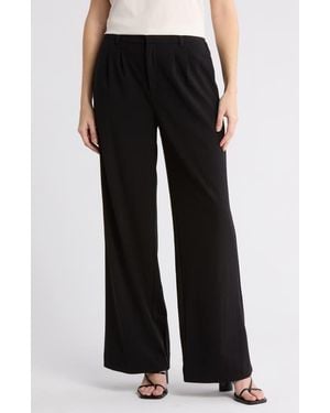 Leith Wide Leg Pants - Black