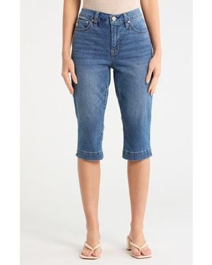 Seven7 Audrey Skimmer Jeans - Blue