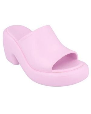 Ferragamo Platform Slide Sandal - Pink