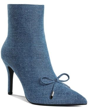 Rag & Co Denim Flapper Bootie - Blue