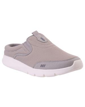 Revitalign Harper Slip-On Mule Sneaker - Gray
