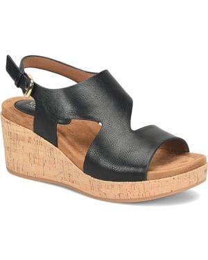 EuroSoft Kryss Wedge Sandal - Blue
