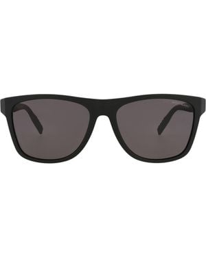 Montblanc 56Mm Square Sunglasses - Gray