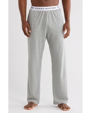 Tommy Hilfiger Piqué Lounge Pants - Gray