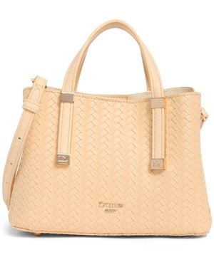 Dune Dinky Dorrie Faux Leather Satchel - Natural