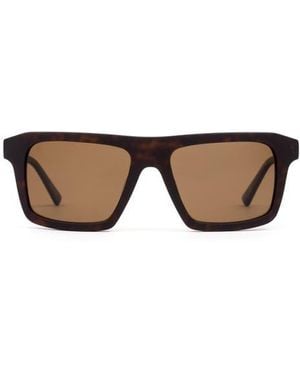 SITO Shades Gt 59Mm Polarized Square Sunglasses - Brown