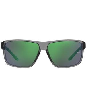 Under Armour Kickoff Square Sunglasses - Green