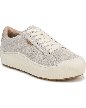 Dr. Scholls Time Off Platform Sneaker - White