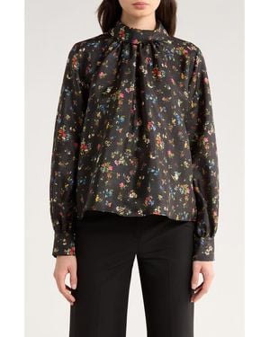 Stine Goya Floral Print Top - Black