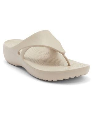 Crocs™ Kadee Wedge Flip Flop - White