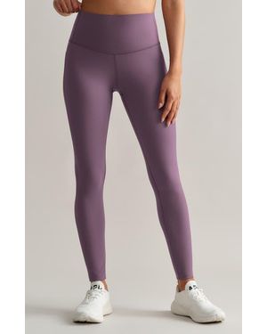 Rhone Defy Compression 7/8 Pocket Leggings - Purple