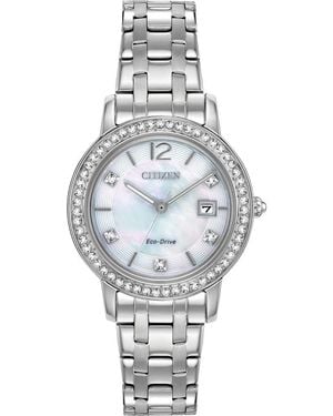 Citizen Eco-Drive Bracelet Watch, 29Mm - Metallic