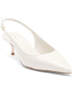 Reformation Wrenley Pointed Toe Slingback Pump - White