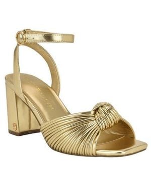 Tommy Hilfiger Sarifina Knotted Strap Sandal - Metallic