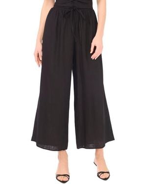 Parker Flowy Drawstring Pants - Black