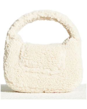 Simon Miller Mini Retro Faux Shearling Bag - Natural