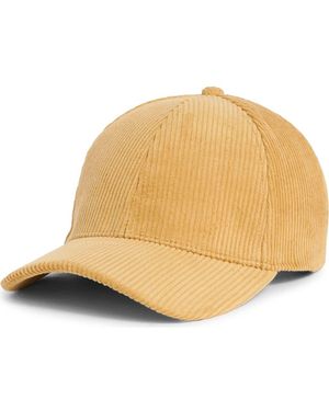 David & Young Corduroy Baseball Cap - Natural