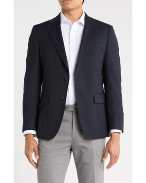 BOSS Hutson Notched Lapel Sport Coat - Black